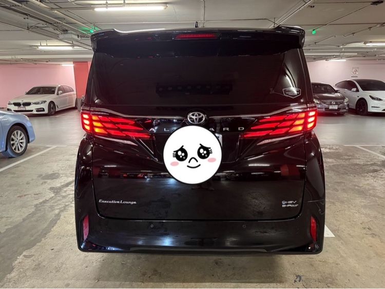 Toyota Alphard 2025 2.5 HEV Luxury E-Four Utility-car ปลั๊กอินไฮบริด (PHEV) ไม่ติดแก๊ส เกียร์อัตโนมัติ ดำ รูปที่ 2