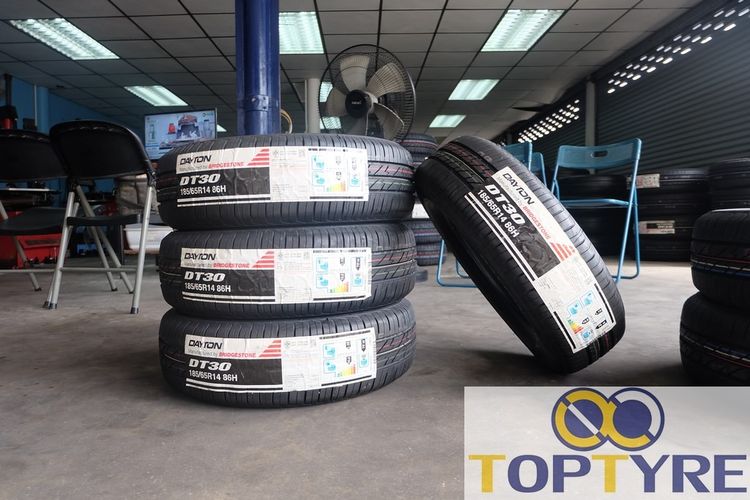 🚩ยางใหม่ Dayton รุ่น DT30 ขนาด 185 65R14 ปี25