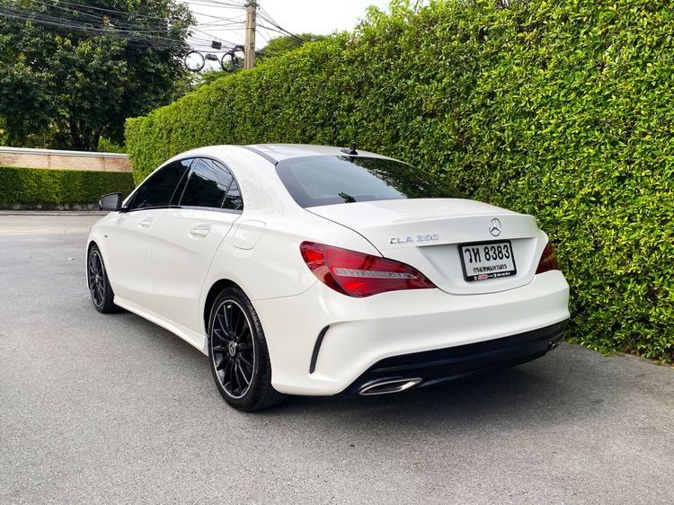 Mercedes-Benz CLA-Class 2018 CLA250 AMG Sedan เบนซิน ไม่ติดแก๊ส เกียร์อัตโนมัติ ขาว รูปที่ 3