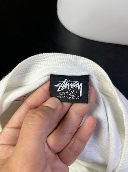 เสื้อยืด STUSSY แท้ 💯 size M ขนาด อก 21 ยาว 28 นิ้ว สภาพดีาก ลายสวย ดีเทลดี สกีนจม ผ้านิ่มมาก หายากน่าสะสมครับ รูปที่ 2