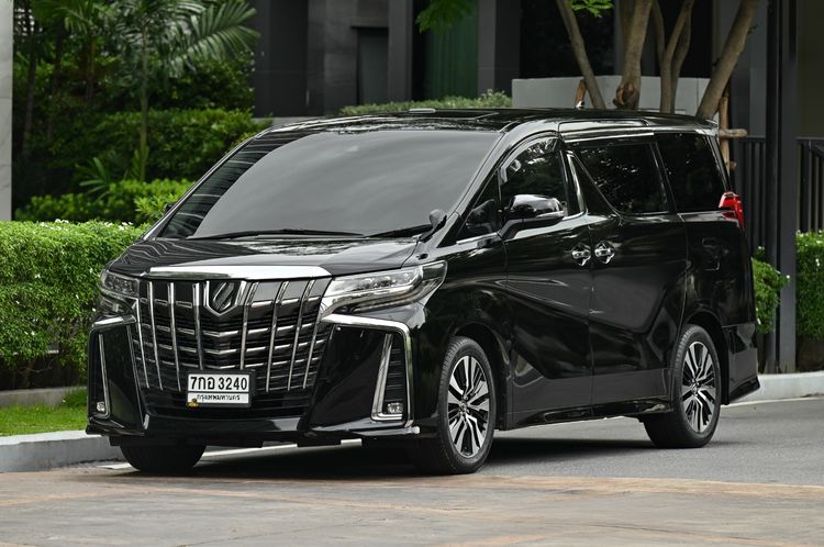 รถ Toyota Alphard 2.5 S C-Package สี ดำ