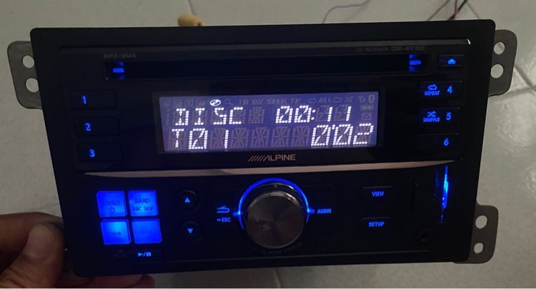 วิทยุรถยนต์ Alpine รุ่นเก่าเสียงดี รูปที่ 2