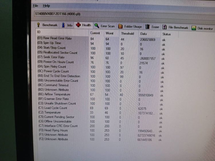 ขาย HDD Seagate 4.0T สภาพ สวยเหมือนใหม่ ใส่กิก  รูปที่ 7