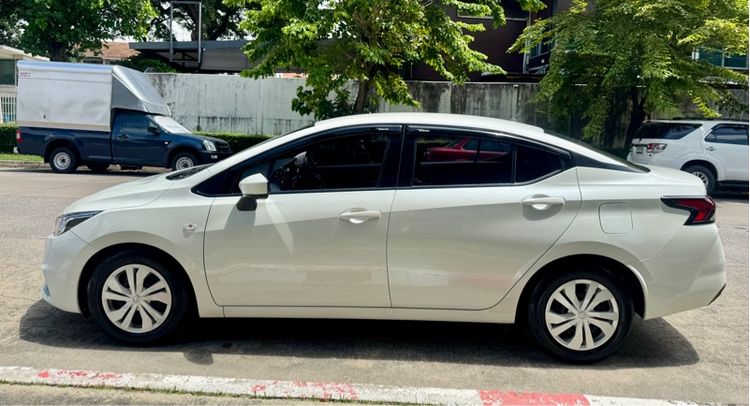 Nissan Almera 2021 Sedan เบนซิน ไม่ติดแก๊ส เกียร์อัตโนมัติ ขาว รูปที่ 4