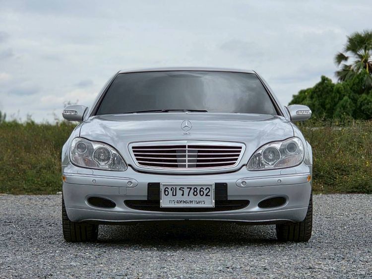 Mercedes-Benz S-Class 2003 S500 Sedan เบนซิน ไม่ติดแก๊ส เกียร์อัตโนมัติ บรอนซ์เงิน รูปที่ 2