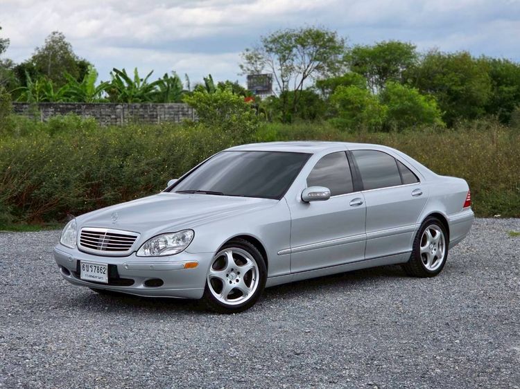 รถ Mercedes-Benz S-Class S500 สี บรอนซ์เงิน