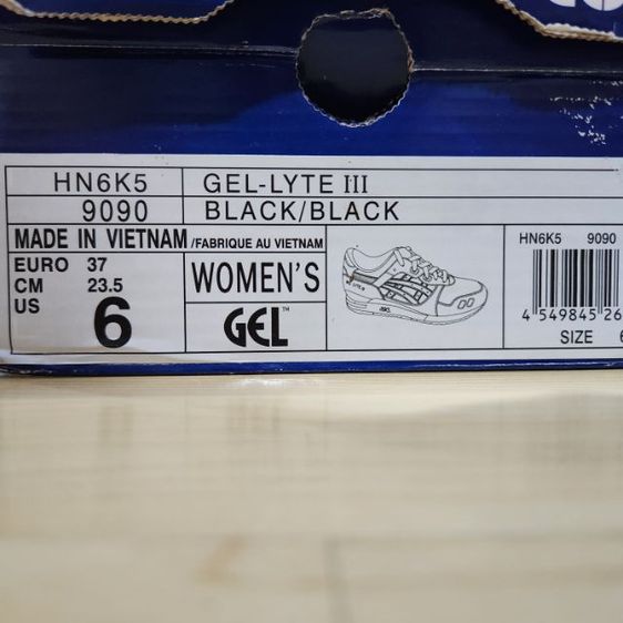 รองเท้า Asics GEL-LYTE II ผู้หญิง SIZE: US6 EU37 CM23.5 รูปที่ 9