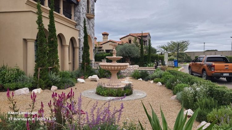 ระบบรดน้ำอัตโนมัติ  ระบบสปริงเกลอร์ Irrigation and Landscaping design ออกแบบสวน บ่อปลาคาร์ฟ รูปที่ 17