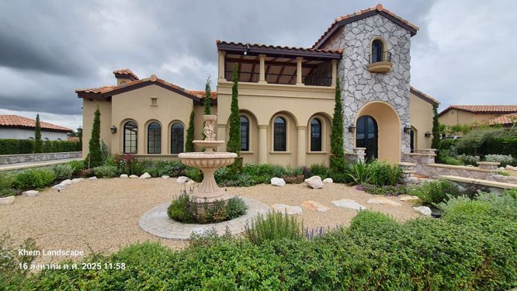 ระบบรดน้ำอัตโนมัติ  ระบบสปริงเกลอร์ Irrigation and Landscaping design ออกแบบสวน บ่อปลาคาร์ฟ รูปที่ 10