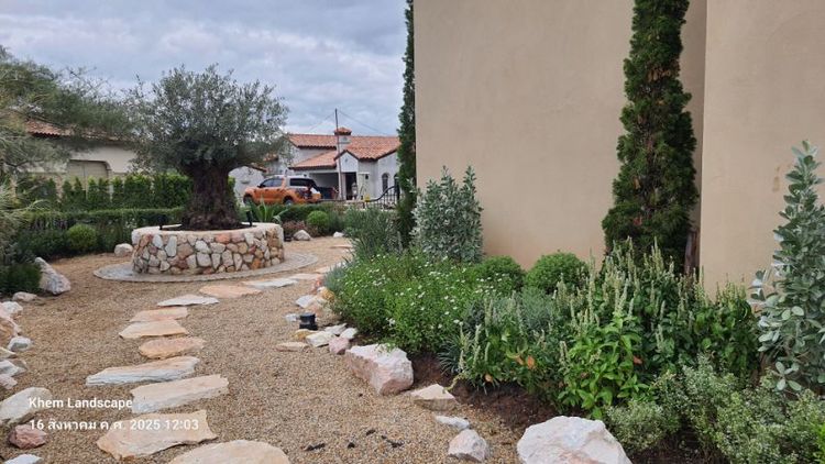 ระบบรดน้ำอัตโนมัติ  ระบบสปริงเกลอร์ Irrigation and Landscaping design ออกแบบสวน บ่อปลาคาร์ฟ รูปที่ 11