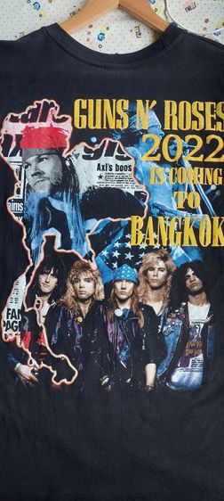 เสื้อวง Guns N Roses Tour Bankkok 2022s' รูปที่ 6