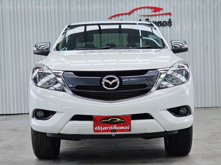 Mazda BT-50 Pro 2018 2.2 Hi-Racer Pickup ดีเซล ไม่ติดแก๊ส เกียร์ธรรมดา ขาว รูปที่ 2