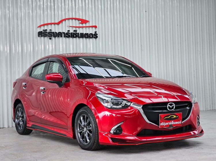 Mazda Mazda 2 2018 1.3 High Connect Sedan เบนซิน ไม่ติดแก๊ส เกียร์อัตโนมัติ แดง รูปที่ 3