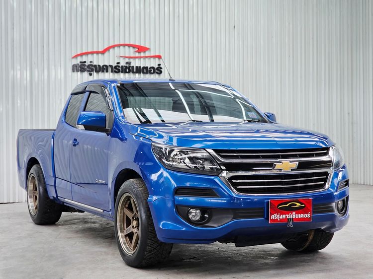 Chevrolet Colorado 2018 2.5 LT Pickup ดีเซล ไม่ติดแก๊ส เกียร์ธรรมดา น้ำเงิน รูปที่ 3