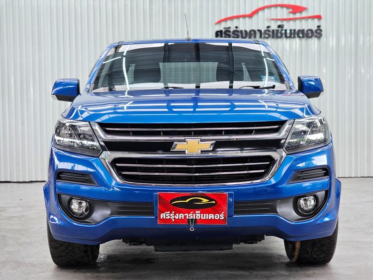 Chevrolet Colorado 2018 2.5 LT Pickup ดีเซล ไม่ติดแก๊ส เกียร์ธรรมดา น้ำเงิน รูปที่ 2