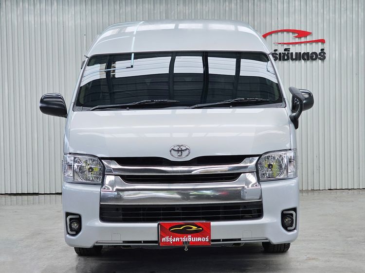 Toyota Commuter 2012 2.5 Van ดีเซล ไม่ติดแก๊ส เกียร์ธรรมดา เทา รูปที่ 2