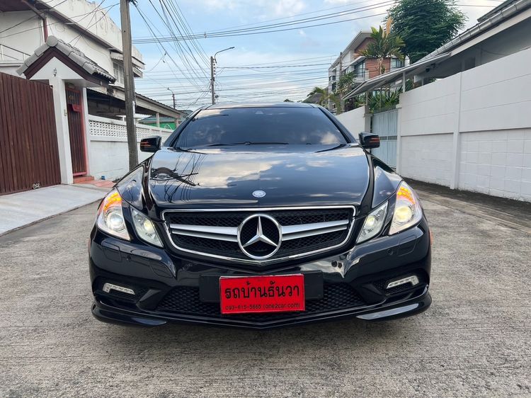 Mercedes-Benz E-Class 2012 E250 CGI AMG Sedan เบนซิน เกียร์อัตโนมัติ ดำ รูปที่ 3