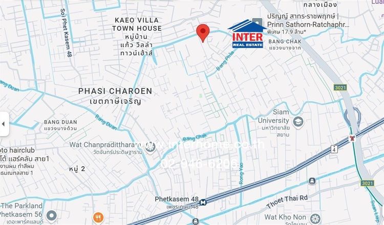 ไม่ใช่ ที่ดินเปล่า 400 ตร.ว. ที่ดิน ซอยเพชรเกษม48 ถนนกาญจนาภิเษก ถนนเพชรเกษม เขตภาษีเจริญ กรุงเทพมหานคร รูปที่ 4