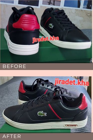 หลากสี หนังสังเคราะห์ รองเท้าหนังทั่วไป UK 7.5 | EU 41 1/3 | US 8 รองเท้าผู้ชาย Lacoste  ไซส์รองเท้า 41  แบรนด์แท้ สินค้าสภาพดี ใช้งานน้อยครั้ง มีกล่องใส่ (Original)