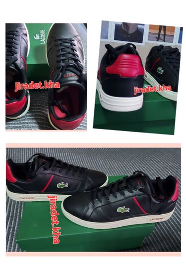 รองเท้าผู้ชาย Lacoste  ไซส์รองเท้า 41  แบรนด์แท้ สินค้าสภาพดี ใช้งานน้อยครั้ง มีกล่องใส่ (Original) รูปที่ 5