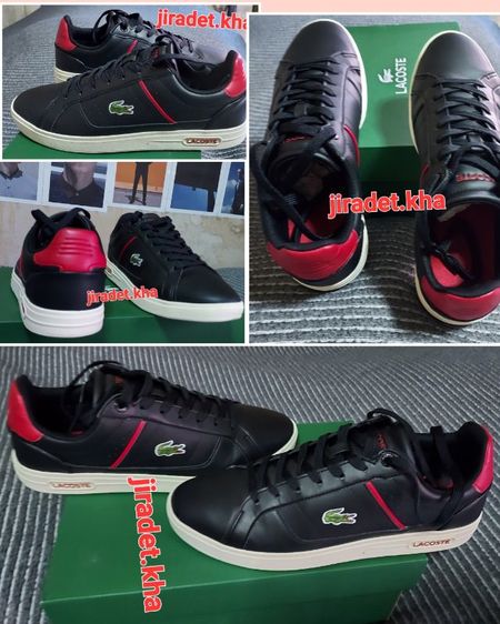 รองเท้าผู้ชาย Lacoste  ไซส์รองเท้า 41  แบรนด์แท้ สินค้าสภาพดี ใช้งานน้อยครั้ง มีกล่องใส่ (Original) รูปที่ 6