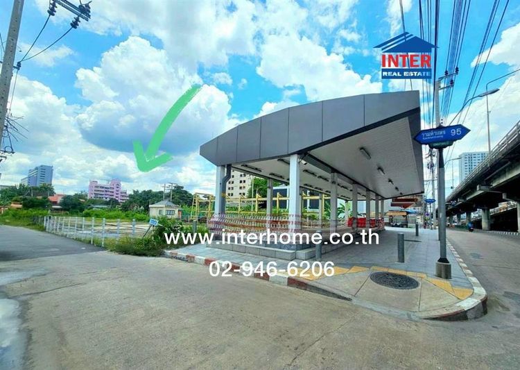 ไม่ใช่ ที่ดินเปล่า 359.1 ตร.ว. ที่ดิน ติดสถานีรถไฟฟ้าสายสีส้ม MRT สถานีแยกลำสาลี ติดซอยรามคำแหง95 ใกล้แยกลำสาลี ที่ดินถนนรามคำแหง บางกะปิ กรุงเทพฯ รูปที่ 3