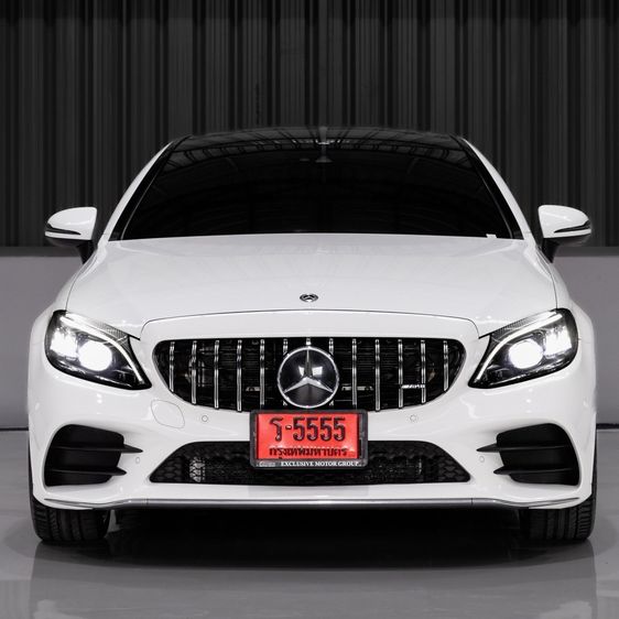 Mercedes-Benz C-Class 2021 C200 เบนซิน เกียร์อัตโนมัติ ขาว รูปที่ 2