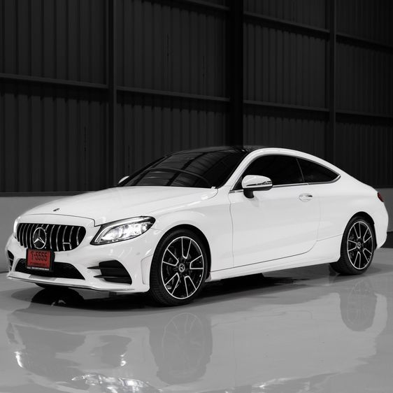 รถ Mercedes-Benz C-Class C200 สี ขาว