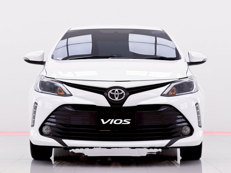 Toyota Vios 2019 1.5 Mid Sedan เบนซิน ไม่ติดแก๊ส เกียร์อัตโนมัติ ขาว รูปที่ 3