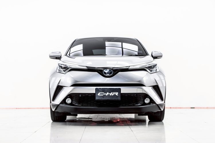 Toyota C-HR 2018 1.8 HV Hi Utility-car ไฮบริด ไม่ติดแก๊ส เกียร์อัตโนมัติ เทา รูปที่ 4