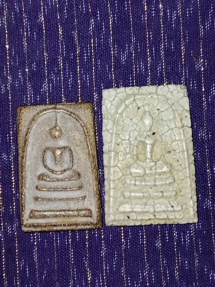 พระสมเด็จ พิมพ์คะแนนหมื่น วัดระฆังโฆสิตาราม จ.กรุงเทพมหานคร ปี 2415 รุ่นแรก เนื้อผงพุทธคุณ เก่าขางนวลดั่งงาช้าง มวลสารแน่ ยุบ ย่น มวลสารเด่น รูปที่ 9