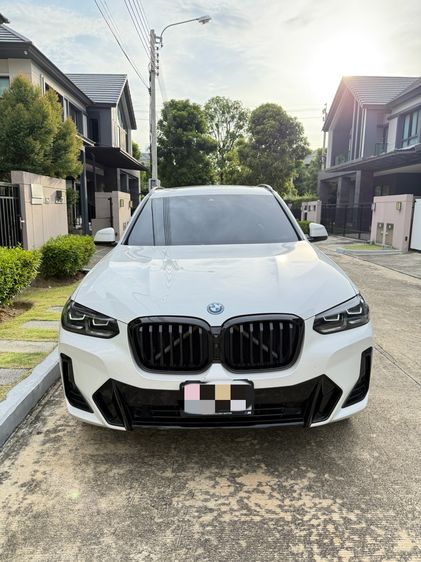 BMW X3 2022 2.0 xDrive30e M Sport 4WD Utility-car ปลั๊กอินไฮบริด (PHEV) ไม่ติดแก๊ส เกียร์อัตโนมัติ ขาว รูปที่ 2