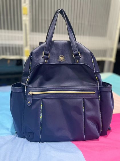 Baggage Luggage ไนล่อน ไม่ระบุ น้ำเงิน ขายกระเป๋าสะพาย กระเป๋าเป้ Kinloch Anderson ถือ Royal Warrant หนัง ลายตาราง สีกรมท่า