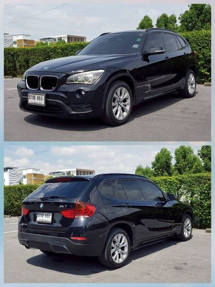 รถ BMW X1 2.0 sDrive18i Sport สี ดำ