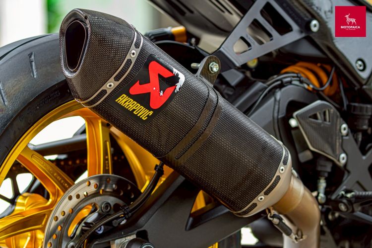 Kawasaki Ninja ZX-10R ปี2021 ท่อAkrapovic ล้อมาเชส แต่งสี่แสน รูปที่ 7