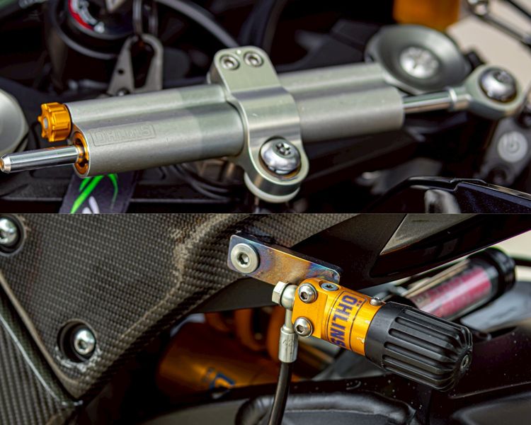 Kawasaki Ninja ZX-10R ปี2021 ท่อAkrapovic ล้อมาเชส แต่งสี่แสน รูปที่ 8