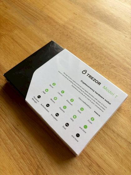 TREZOR Model T กระเป๋า Bitcoin (มือหนึ่ง)  รูปที่ 3