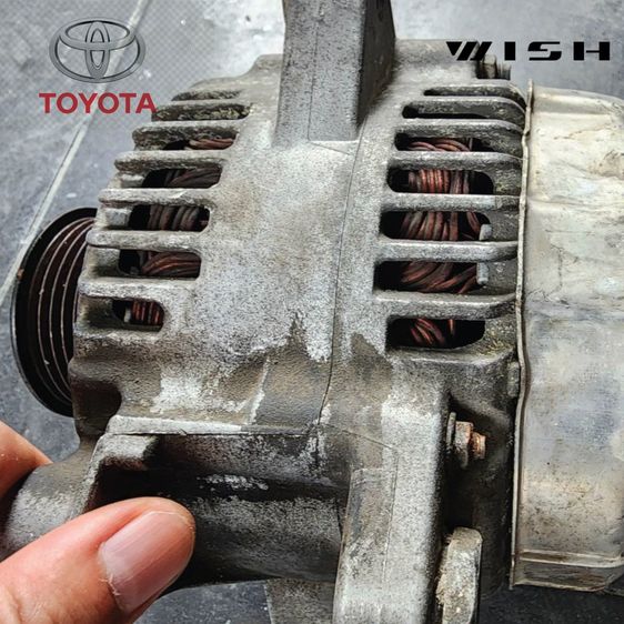 ไดชาร์จ + ลิ้นปีกผีเสื้อ TOYOTA Wish รูปที่ 7