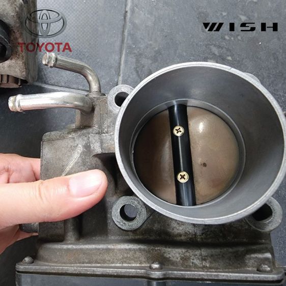 ไดชาร์จ + ลิ้นปีกผีเสื้อ TOYOTA Wish รูปที่ 2