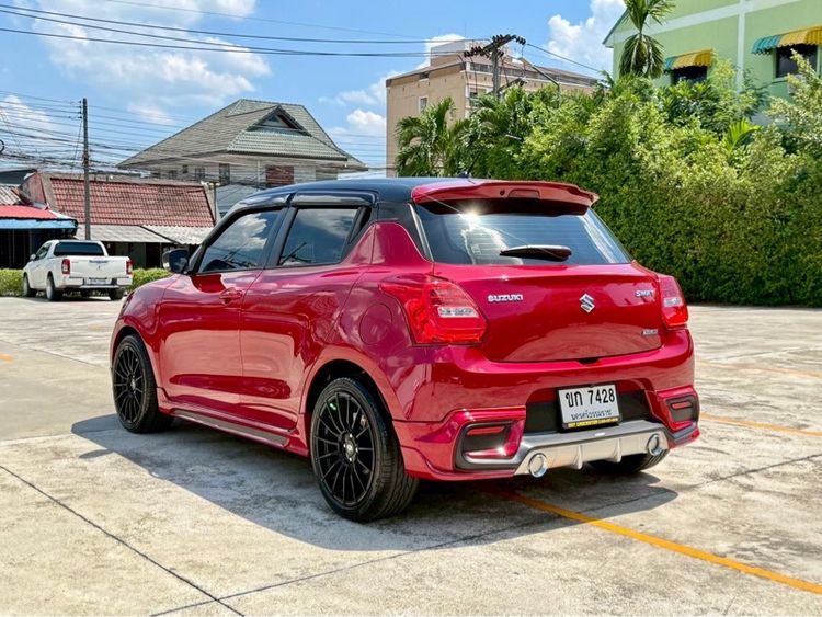 Suzuki Swift 2021 1.2 GLX Sedan เบนซิน ไม่ติดแก๊ส เกียร์อัตโนมัติ แดง รูปที่ 4