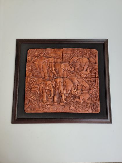 รูปติดผนัง ภาพหินทราย 3 มิติ