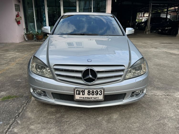 Mercedes-Benz C-Class 2008 C200 Kompressor Sedan เบนซิน ไม่ติดแก๊ส เกียร์อัตโนมัติ บรอนซ์เงิน รูปที่ 2