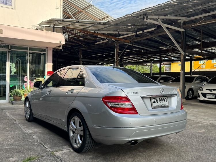 Mercedes-Benz C-Class 2008 C200 Kompressor Sedan เบนซิน ไม่ติดแก๊ส เกียร์อัตโนมัติ บรอนซ์เงิน รูปที่ 3