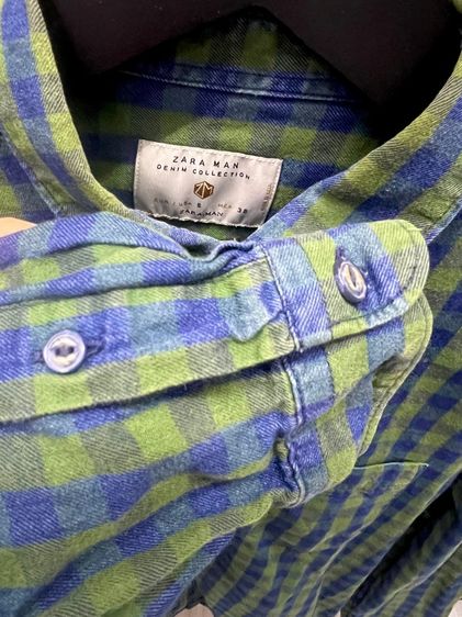 Zara Man Denim collection Shirt เชิ้ต รูปที่ 4