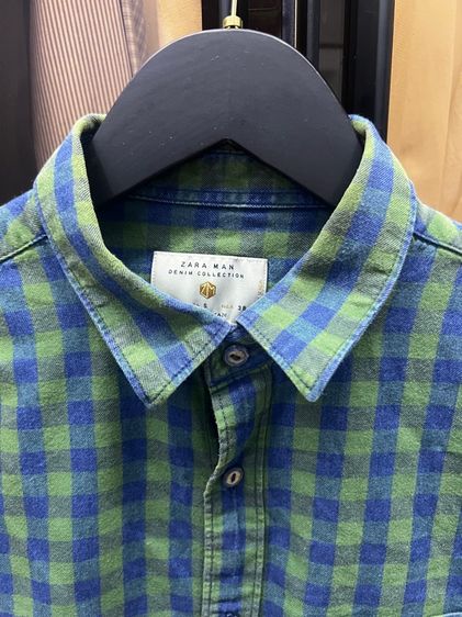 Zara Man Denim collection Shirt เชิ้ต รูปที่ 3