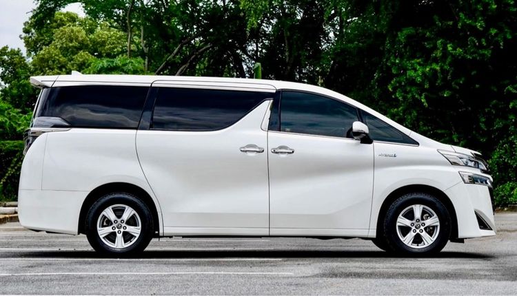 Toyota Vellfire 2020 2.5 HV X 4WD Van ไฮบริด ไม่ติดแก๊ส เกียร์อัตโนมัติ ขาว รูปที่ 3