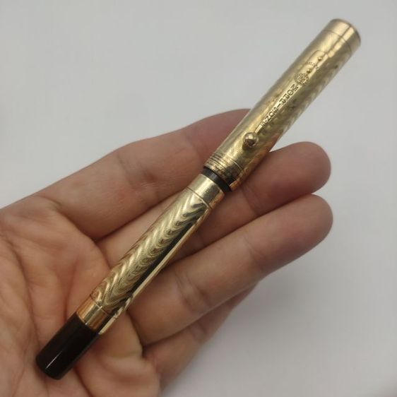 ปากกา หัวแร้งโบราณ งานเก่าอเมริกา Fountain Pen แบรนด์ Morrisons หัวปากกา ทอง 14K โบราณยุค1900s