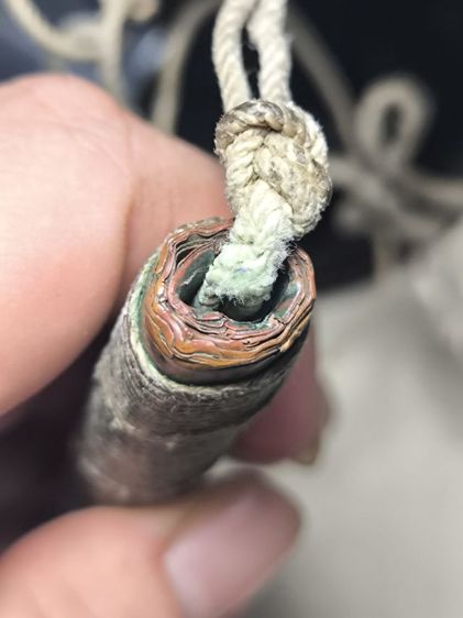 ตะกรุดหลวงพ่อทบ วัดชนแดน เนื้อทองแดง ยุคต้น รูปที่ 12