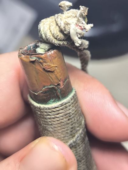 ตะกรุดหลวงพ่อทบ วัดชนแดน เนื้อทองแดง ยุคต้น รูปที่ 14