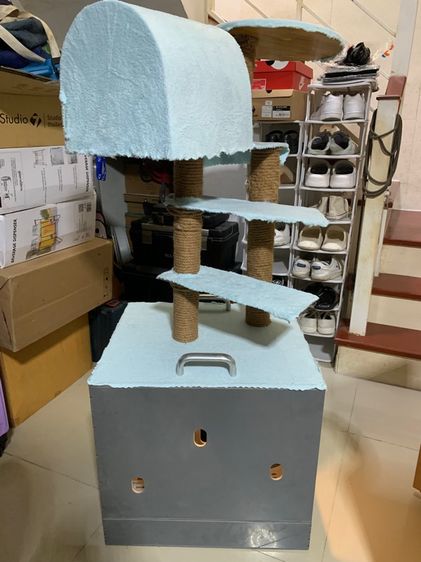 ห้องน้ำแมว พร้อมบ้านแมว รูปที่ 2